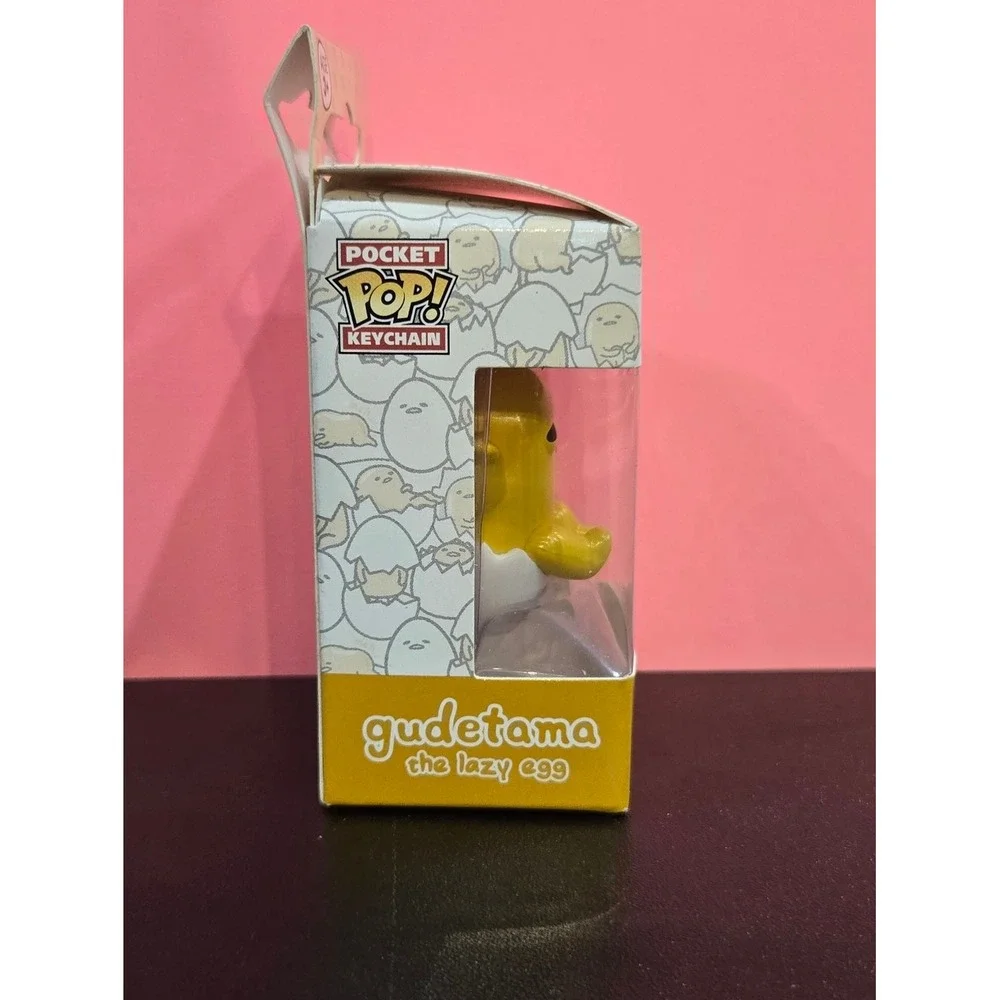 Funko x Sanrio Pocket Pop! Keychain Gudetama The Lazy Egg - Kawaii Bag Charm